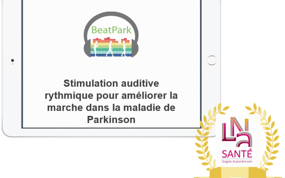 Notre application mobile dédiée à la rééducation de la marche des patients parkinsoniens, récompensée au LNA Digital Day