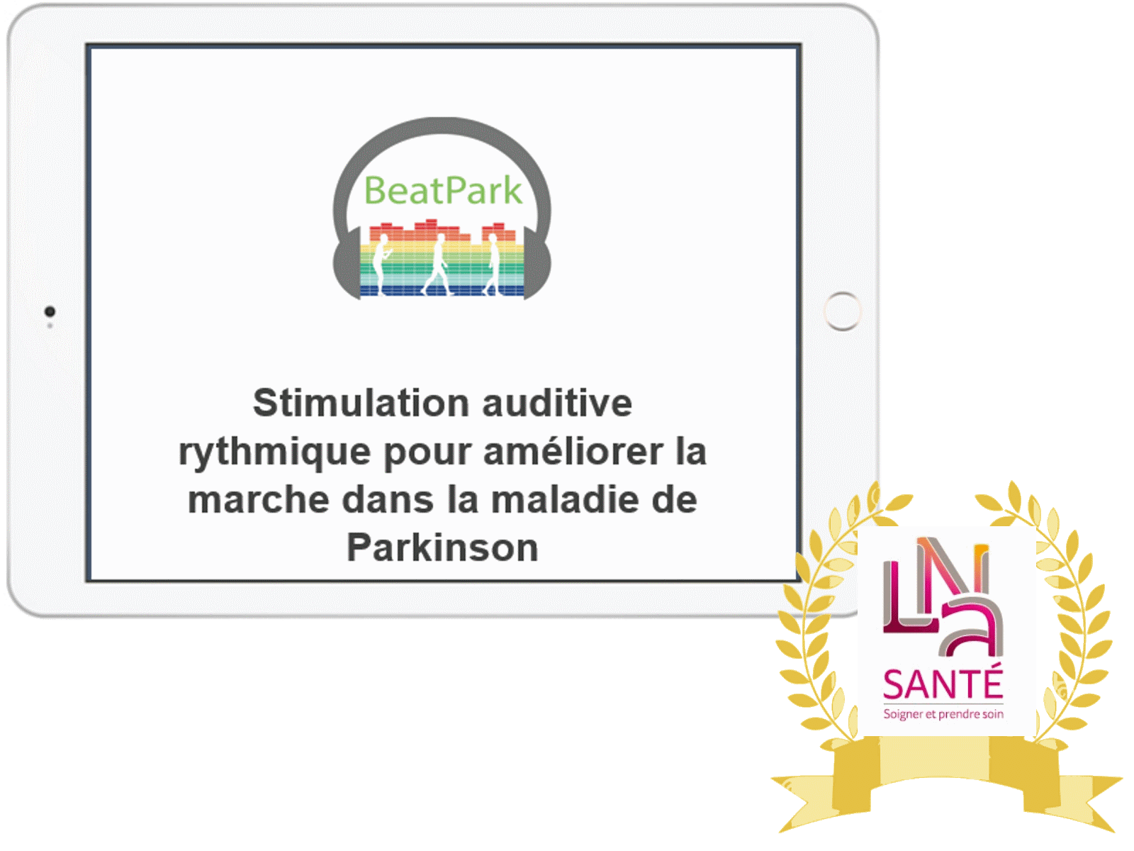 Notre application mobile dédiée à la rééducation de la marche des patients parkinsoniens, récompensée au LNA Digital Day